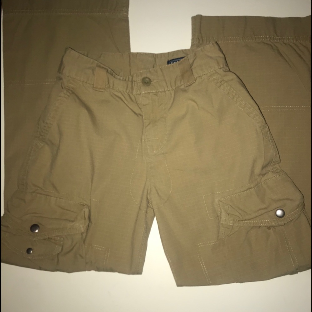 Boys Polo Khaki pants